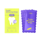 Pop Purple Whitening Strips, fialové bělicí pásky s okamžitým účinkem, 10 ks