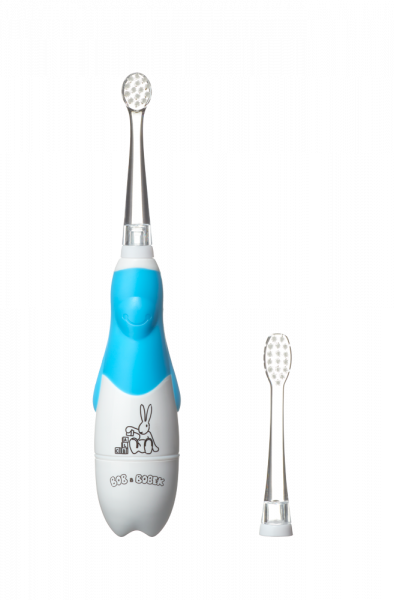 Bob a Bobek baby sonický dětský kartáček, Blue, 0-5 let