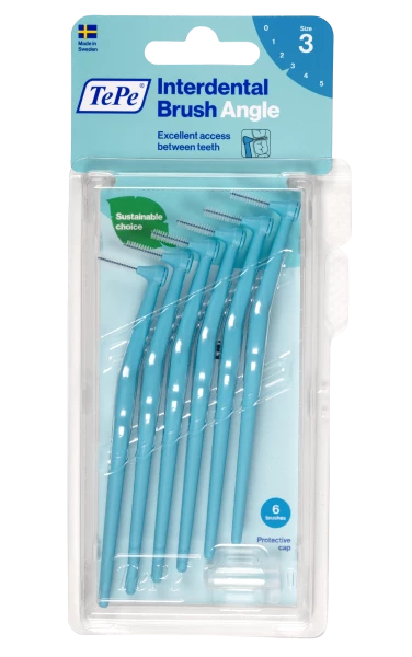 TePe Angle mezizubní kartáčky 0,6 mm, modré, 6 ks