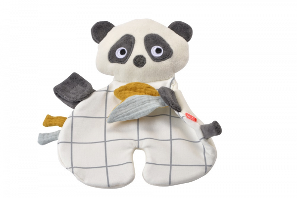 Kikadu muchláček panda s poutkem na dudlík