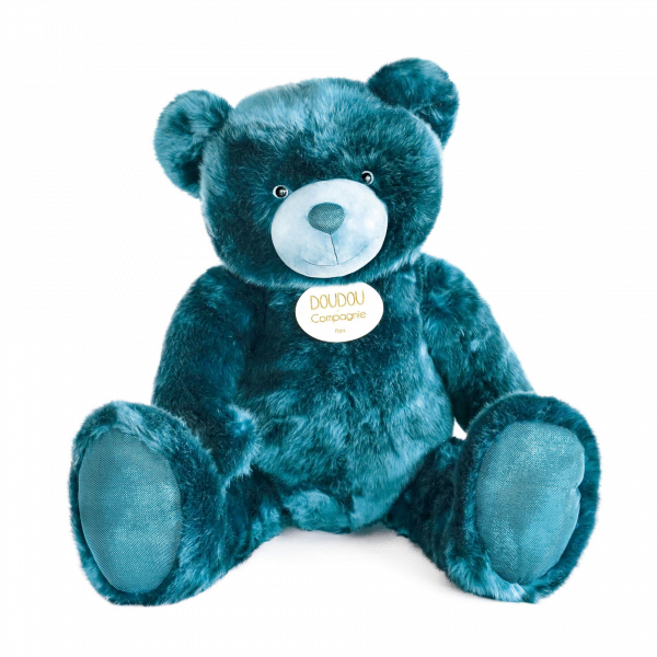 Doudou Medvídek, modrý, 120 cm