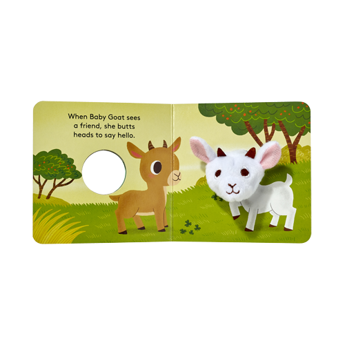 Kůzle - maňásková knížka