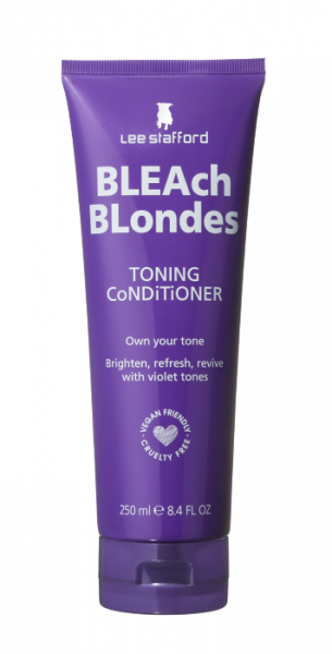 Lee Stafford Bleach Blondes Purple Reign kondicionér s fialovým pigmentem, 250 ml