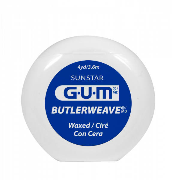 GUM Weave voskovaná zubní nit, 3,6 m