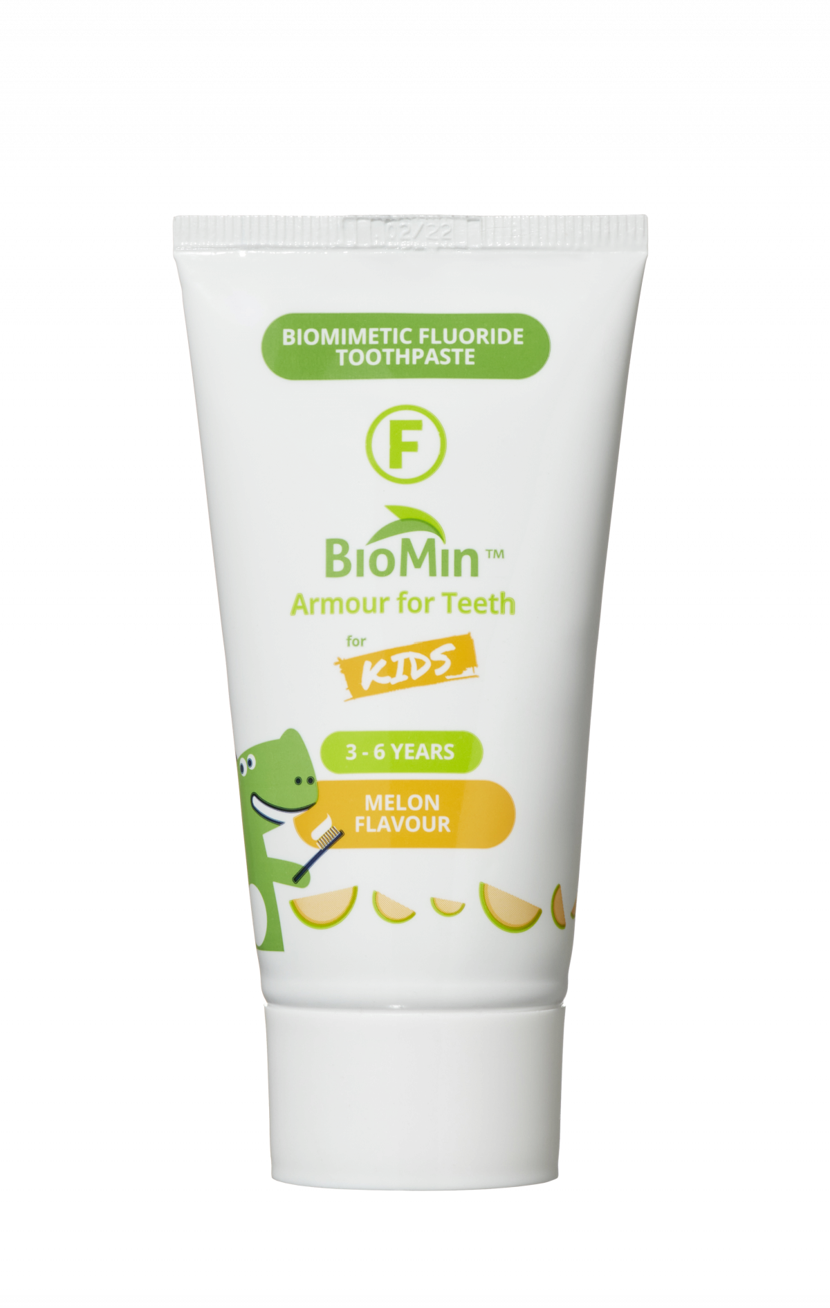 BioMin F gelová zubní pasta pro děti, meloun, 37,5 ml