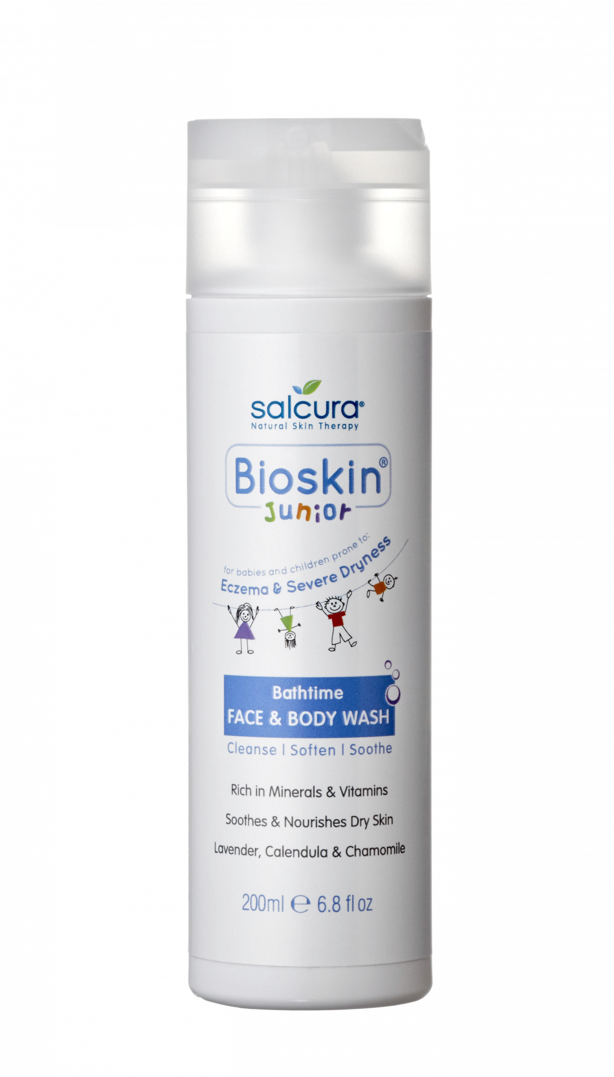 Salcura Bioskin Junior Face & Body - mycí gel na tělo a obličej