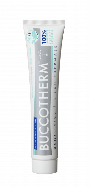 Buccotherm White & Care BIO bělicí zubní pasta, 75 ml