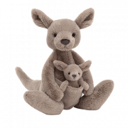 Jellycat klokaní maminka s klokánkem
