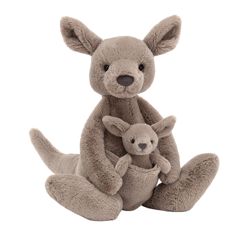 Jellycat Klokaní maminka s klokánkem 37 cm