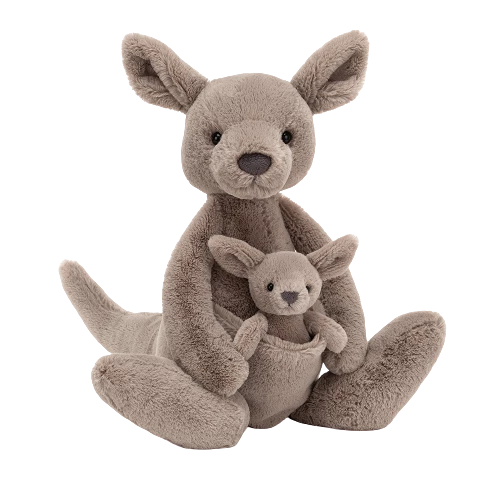 Jellycat Klokaní maminka s klokánkem 37 cm