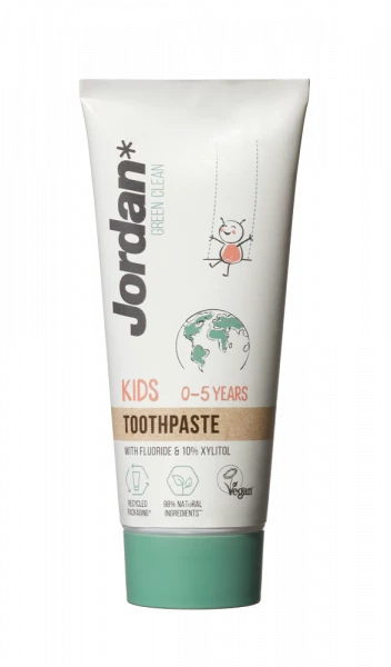 Jordan Green Clean Kids dětská zubní pasta, 50 ml