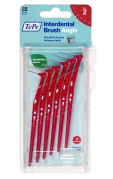 TePe Angle mezizubní kartáčky 0,5 mm, červené, 6 ks