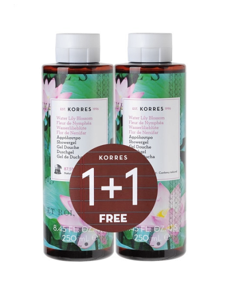 KORRES Kit Showergels Waterlily - výhodný set sprchových gelů leknín (1+1 zdarma)
