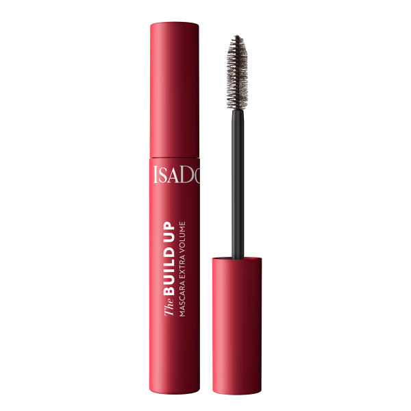 ISADORA Build Up Mascara Extra Volume 02 Dark Brown, řasenka pro extra objem