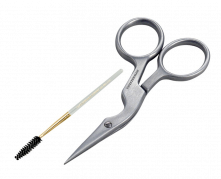 Tweezerman Nůžky a kartáček na obočí