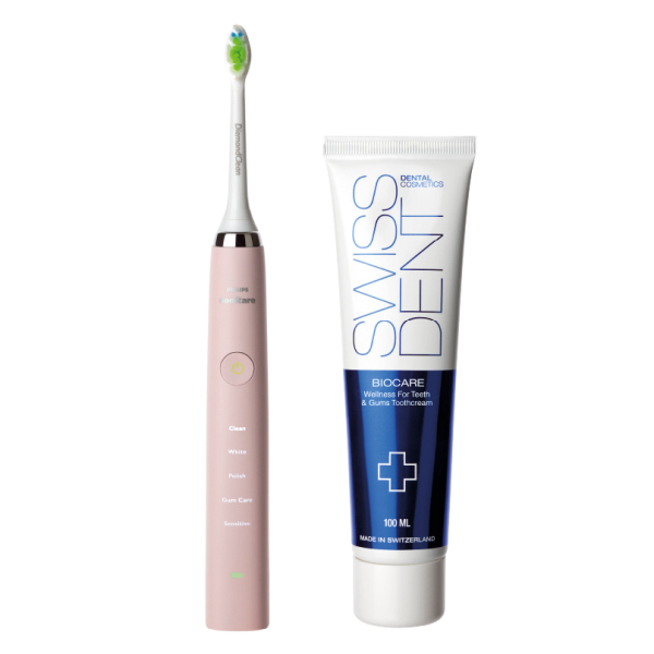 Philips Sonicare DiamondClean HX9362/67, sonický kartáček + SWISSDENT BIOCARE zubní pasta 100 ml ZDARMA