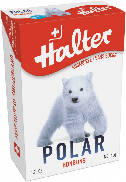Halter Polar bonbony bez cukru, 40 g