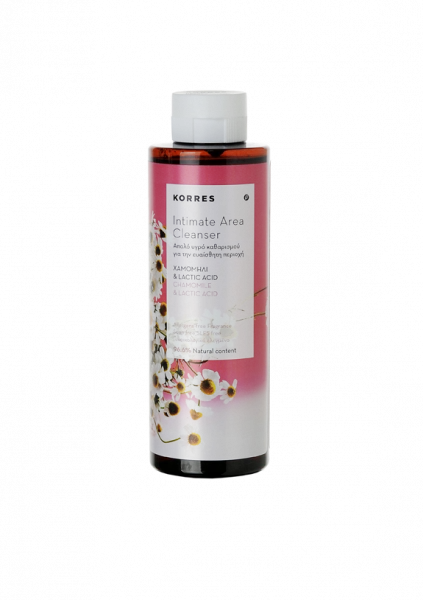 KORRES Chamomile & Lactic Acid Intimate Area Cleanser – Gel na intimní hygienu, 250 ml