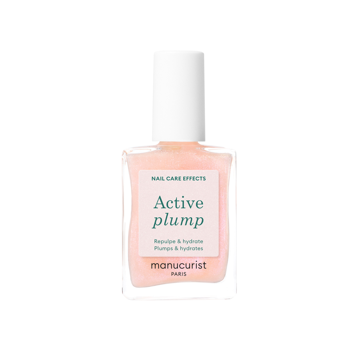 Manucurist Active Plump, Vyživující lak na nehty s kolagenem, 15 ml