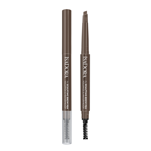 ISADORA The Sculpting Brow Pen 03 Medium Brown, voděodolná tužka na obočí