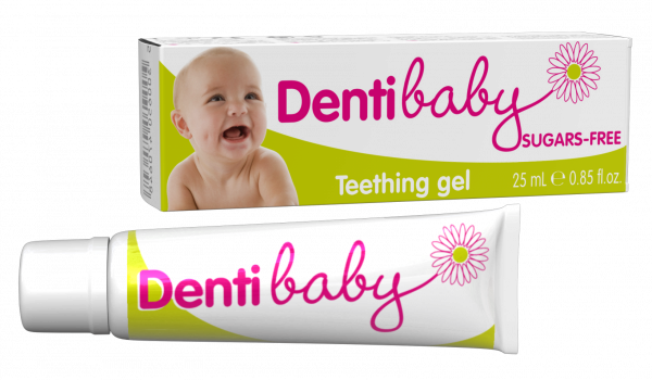 DENTIBABY zklidňující masážní gel, 25 ml