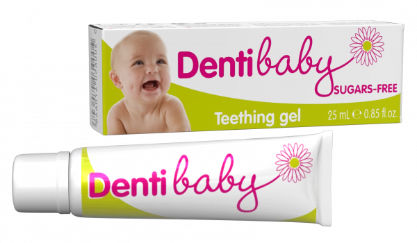DENTIBABY zklidňující masážní gel, 25 ml