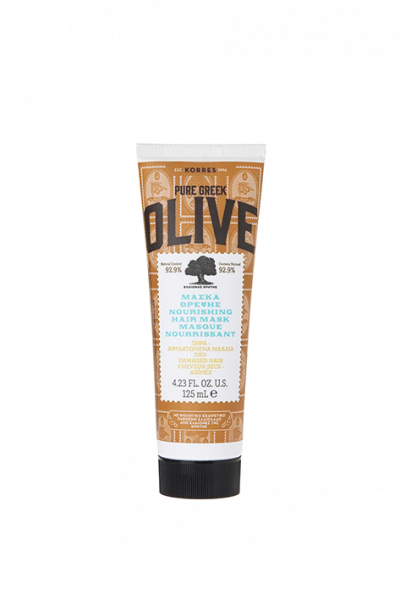 KORRES Hair Care Mask Olive Nourishing - Maska pro suché a poškozené vlasy, 125 ml