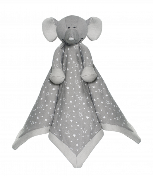 Teddykompaniet Diinglisar Organic Stars - muchláček slon