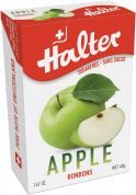 Halter Jablko (Apple), bonbóny bez cukru, 40 g