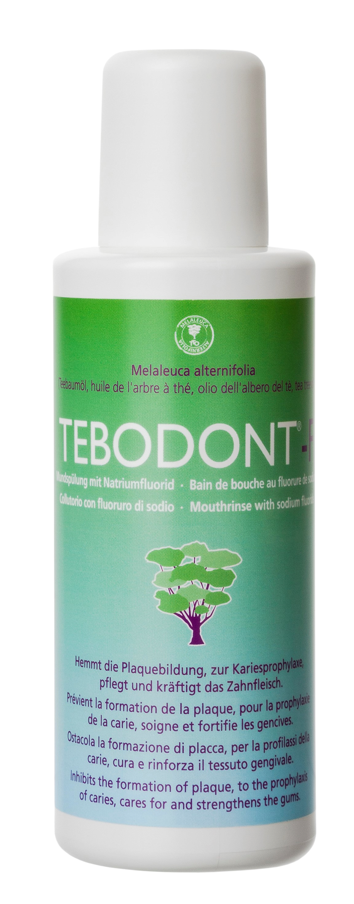 Tebodont-F ústní voda (výplach) s fluoridy, 250 ml