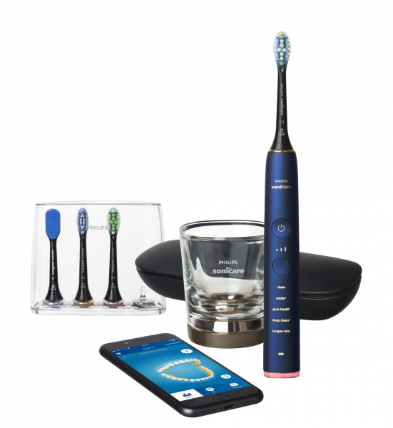 Philips Sonicare DiamondClean SMART Lunar Blue HX9954/57, sonický kartáček