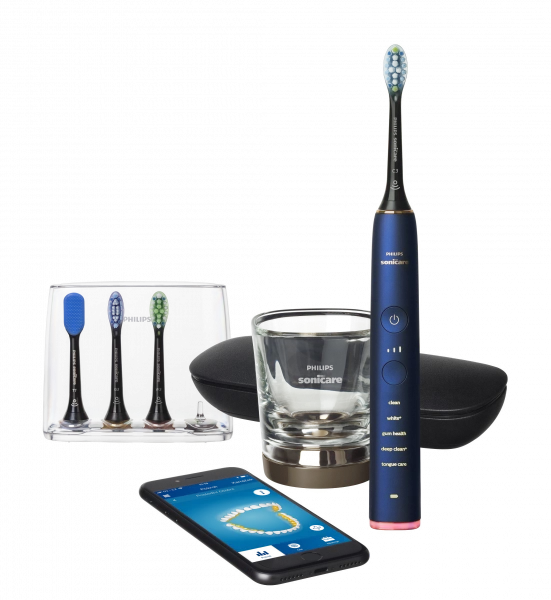 Philips Sonicare DiamondClean SMART Lunar Blue HX9954/57, sonický kartáček