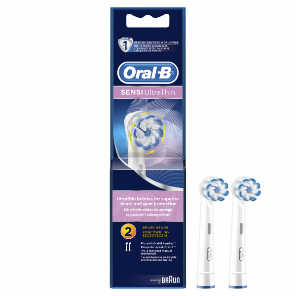 Oral-B Sensitive Clean EB 60-2 náhradní hlavice, 2 ks