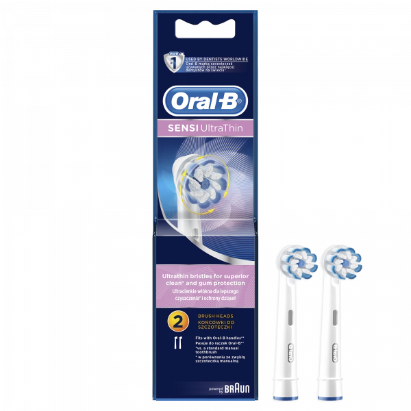 Oral-B Sensitive Clean EB 60-2 náhradní hlavice, 2 ks