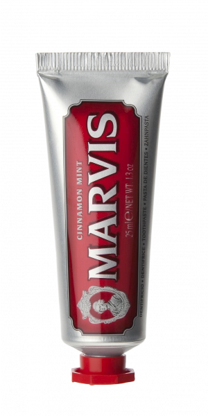 MARVIS Cinnamon Mint zubní pasta zubní pasta s xylitolem, cestovní balení, 25 ml