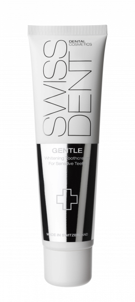 SWISSDENT GENTLE jemná bělicí pasta, 100 ml