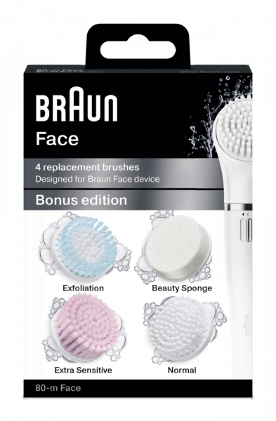 Braun Face Bonusová edice 80M, 4 ks