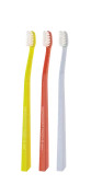 SWISSDENT WHITENING zubní kartáčky Soft (2+1 zdarma), LOCARNO (žlutá, korálová, lila)