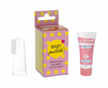 Baby Prsťáček® průhledný + Buccotherm BIO masážní gel pro batolata, 8 ml jako dárek
