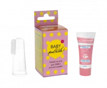 Baby Prsťáček® průhledný + Buccotherm BIO masážní gel pro batolata, 8 ml jako dárek
