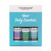 Tisserand aromaterapeutická sada nezbytných olejů: levandule, tea tree, eucalyptus, 3x 9 ml