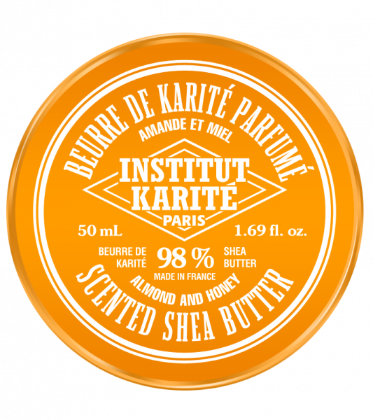 Institut Karité 98% Almond and Honey bambucké máslo s vůní mandlí a medu, 50 ml