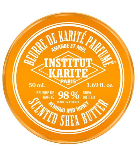 Institut Karité 98% Almond and Honey bambucké máslo s vůní mandlí a medu, 50 ml