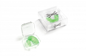 Dr. Brux Bite chránič proti skřípání zubů na noční použití, zelený