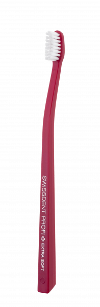 SWISSDENT GENTLE zubní kartáček, X-soft, bordo