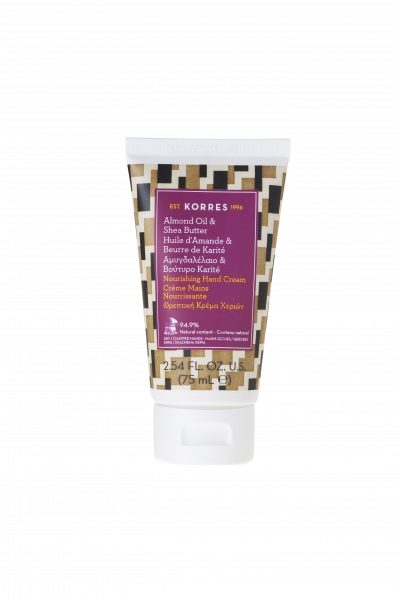 KORRES Hand Cream - výživný krém pro velmi suché ruce s bambuckým máslem, 75 ml