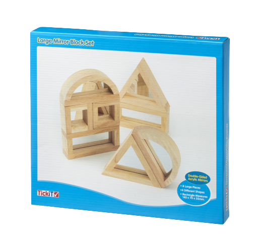 Better Brand TickiT Smyslové zrcadlové kostky