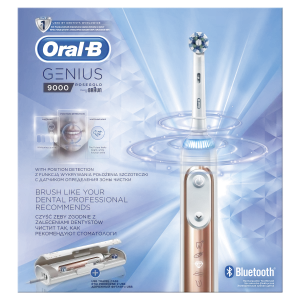 Oral-B Genius 9000 Rose Gold elektrický kartáček