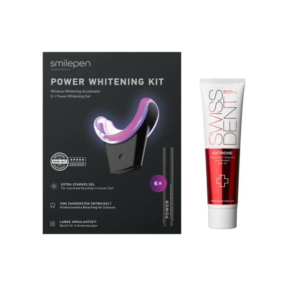 Dárková sada pro bělení zubů Smilepen Power Whitening Kit