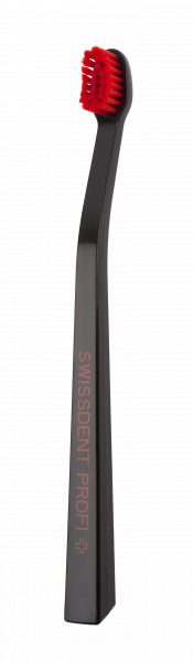 SWISSDENT PROFI demonstrační kartáček (černo-červený), 36 cm